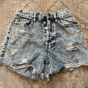 Pacsun distressed Jean shorts